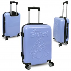 DISNEY Stitch Walizka w twardej obudowie, walizka na kółkach, walizka kabinowa 55x35x20cm
