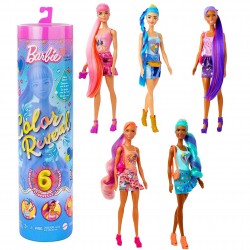 Lalka Barbie Color Reveal seria totalny dżins
