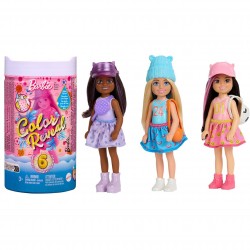 Lalka Barbie Color Reveal Seria sportowa, niespodzianka