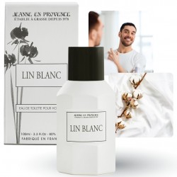 Jeanne en Provence - Lin Blanc Woda toaletowa dla mężczyzn zapach piżmowy, kwiatowy 100ml