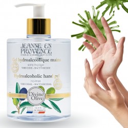 Jeanne en Provence - Divine Olive Żel hydroalkoholowy do dezynfekcji rąk w 99,9% 500ml