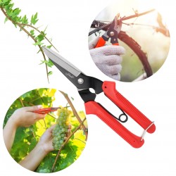 Sekator ogrodowy ręczny, nożyce do krzewów, gałęzi 20 cm