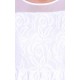 White, Floral Lace, Mesh Long Sleeved Mini Dress by John Zack