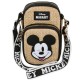 Myszka Mickey Disney Słomkowa, pleciona torebka/saszetka na ramię 18x7x12 cm