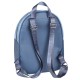 Stitch Disney Niebieski, mały plecak, skórzany plecak 33x11x25cm