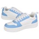 Stitch Disney Damskie sneakersy, niebiesko-białe buty sportowe