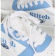 Stitch Disney Damskie sneakersy, niebiesko-białe buty sportowe