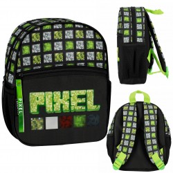 Pixel Game Mały plecak przedszkolny dla chłopca 26x23x9cm