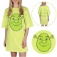 Shrek Zielona, damska koszulka nocna, bawełniana koszulka do spania
