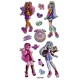 Monster High Zestaw naklejek, naklejki dla dziewczynki