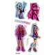 Monster High Zestaw naklejek, naklejki dla dziewczynki