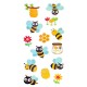 Set de adhesivos para niños, adhesivos de colores abejas