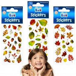 Set de adhesivos para niños Tesoros de otoño
