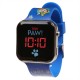 Psi Patrol Niebieski zegarek dla chłopca, zegarek cyfrowy