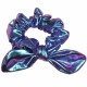 Stitch Scrunchies z kokardką, gumki do włosów zestaw 3 sztuk