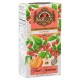 BASILUR Fruit Infusions Owocowa herbata bezkofeinowa z aromatem maliny i cytryny 25x2g