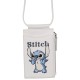 Disney Stitch Saszetka na szyję, podróżna, torebka na telefon i portfel 17x2x10 cm