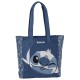 Disney Stitch Jeansowa torebka damska na ramię, shopperka