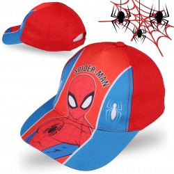 MARVEL SpiderMan Czerwona, chłopięca czapka z daszkiem, dla chłopca
