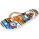 Psi Patrol Marshall Chase Rubble Kolorowe klapki/japonki chłopięce, klapki na basen dla chłopca, pomarańczowe paski