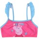 Świnka Peppa Dwuczęściowy strój kąpielowy różowy, dziewczęcy kostium kąpielowy