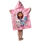 Koci Domek Gabi Dziecięcy ręcznik, poncho z kapturem dla dziewczynki 50x115 cm OEKO-TEX