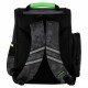 Football Czarno-zielony plecak szkolny dla chłopca, tornister 37x32x22cm