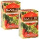 BASILUR Magic Fruits - Czarna herbata cejlońska z dodatkiem ananasa i mango 25 x 2 g