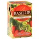 BASILUR Magic Fruits - Czarna herbata cejlońska z dodatkiem ananasa i mango 25 x 2 g