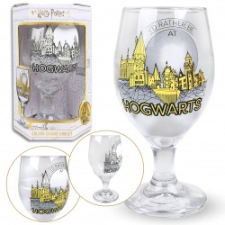 Hogwarts Harry Potter Kubek zmieniający kolor, szklany kielich 400 ml