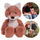 Charlie Bears Maskotka, lisek Fox, z serii Bear&amp;Me, wyjątkowa przytulanka dla dzieci, 30 cm