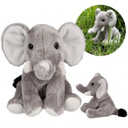 Charlie Bears Mascotte elefante, dalla serie Cuddle Cubs, un piccolo peluche ideale per i bambini, 13 centimetri