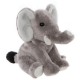 Charlie Bears Mascotte éléphant, de la série Cuddle Cubs, une petite peluche idéale pour les bébés, 13 centimètres.