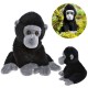 Charlie Bears Gorilla mascotte, uit de Cuddle Cubs serie, klein pluche, ideaal voor baby&#039;s, 13 centimeter