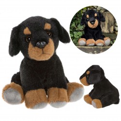 Charlie Bears Chien mascotte, de la série Cuddle Cubs, une petite peluche idéale pour les bébés, 13 centimètres