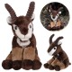 Charlie Bears Mountain goat mascot, from the Cuddle Cubs series, small plush ideal for babies, 13 centimetres