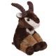 Charlie Bears Mountain goat mascot, from the Cuddle Cubs series, small plush ideal for babies, 13 centimetres