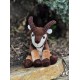 Charlie Bears Mountain goat mascot, from the Cuddle Cubs series, small plush ideal for babies, 13 centimetres