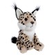 Charlie Bears Mascota Lynx, de la serie Cuddle Cubs, un pequeño peluche ideal para bebés, 13 centímetros