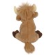 Charlie Bears Koe mascotte, uit de Cuddle Cubs serie, klein pluche ideaal voor baby&#039;s, 13 centimeter