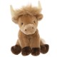 Charlie Bears Mascotte mucca, della serie Cuddle Cubs, piccolo peluche ideale per i bambini, 13 centimetri