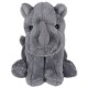 Charlie Bears Mascotte Rhino, de la série Cuddle Cubs, une petite peluche idéale pour les bébés, 13 centimètres