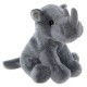 Charlie Bears Neushoorn mascotte, uit de Cuddle Cubs serie, een kleine pluche ideaal voor baby&#039;s, 13 centimeter