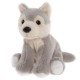 Charlie Bears Mascota lobo, de la serie Cuddle Cubs, un pequeño peluche ideal para bebés, 13 centímetros