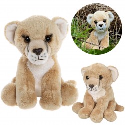 Charlie Bears Maskota levinja iz serije Cuddle Cubs, majhen pliš, idealen za dojenčke, 13 centimetrov