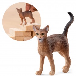 Schleich Farm World - Gatto abissino, statuetta per bambini 3+