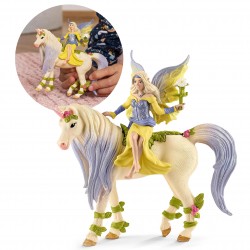 SLH70565 Schleich Bayala - Sera z jednorożcem kwiecistym, figurki dla dzieci 5+