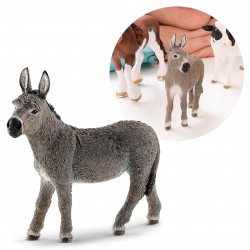 Schleich Farm World - Osiołek, figurka dla dzieci 3+