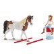 SLH42441 Schleich Horse Club - Zestaw do jazdy westernowej Hannah, figurki dla dzieci 5+