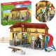 SLH42485 Schleich Farm World - Stajnia dla koni z wyposażeniem